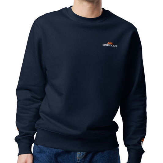 DredLoc Unisex eco sweatshirt Dark Navy