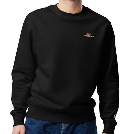 DredLoc Unisex eco sweatshirt Black