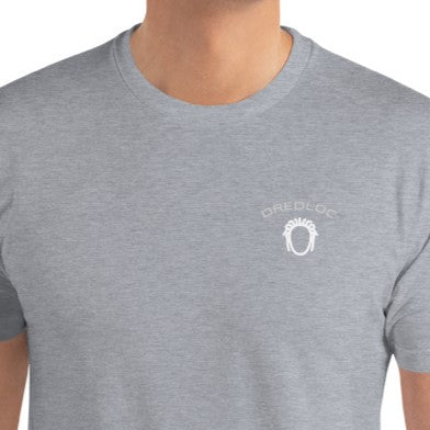 DredLoc Men's Fitted Grey  T-Shirt - Printed Design