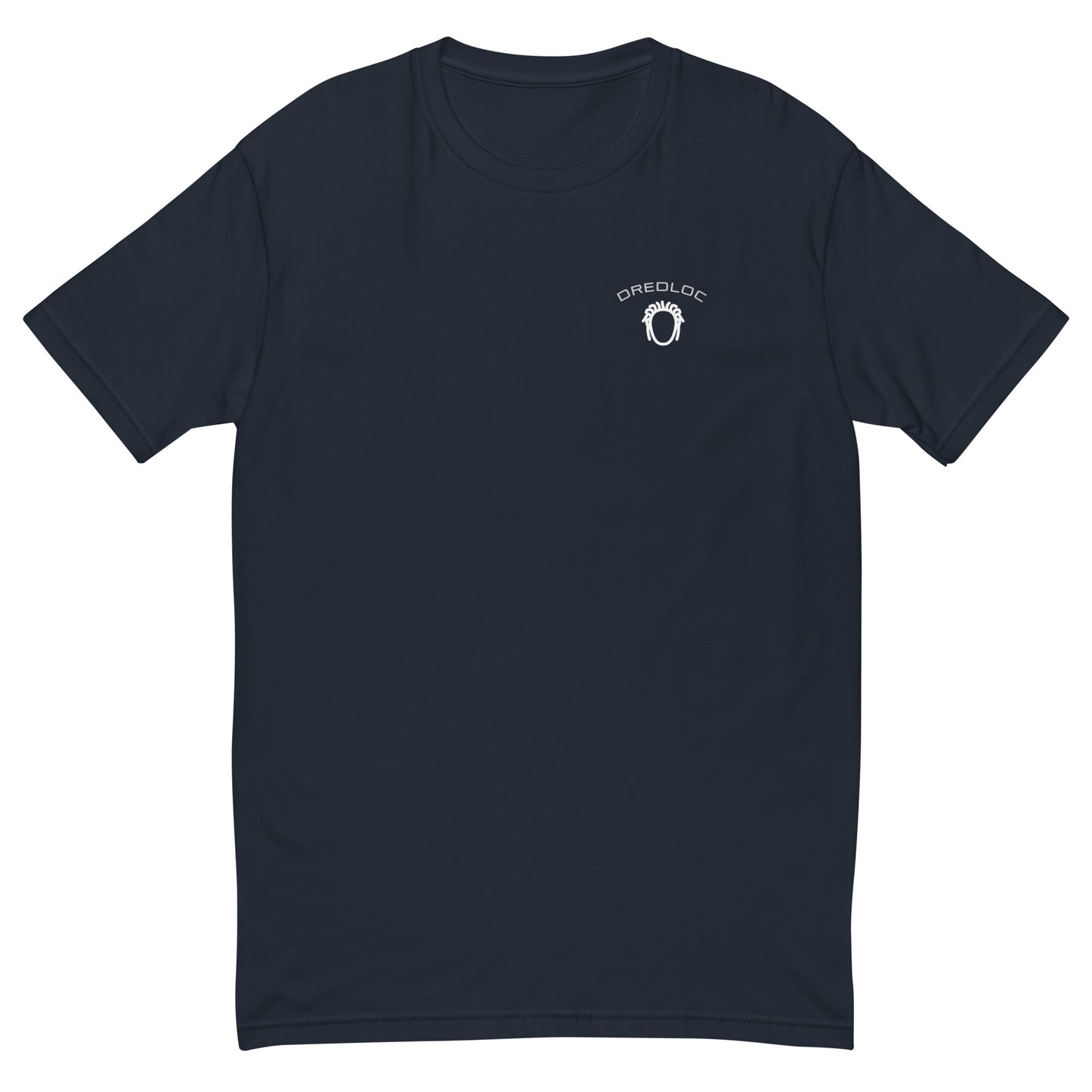 DredLoc Men's Fitted Dark Blue T-Shirt - Printed Design