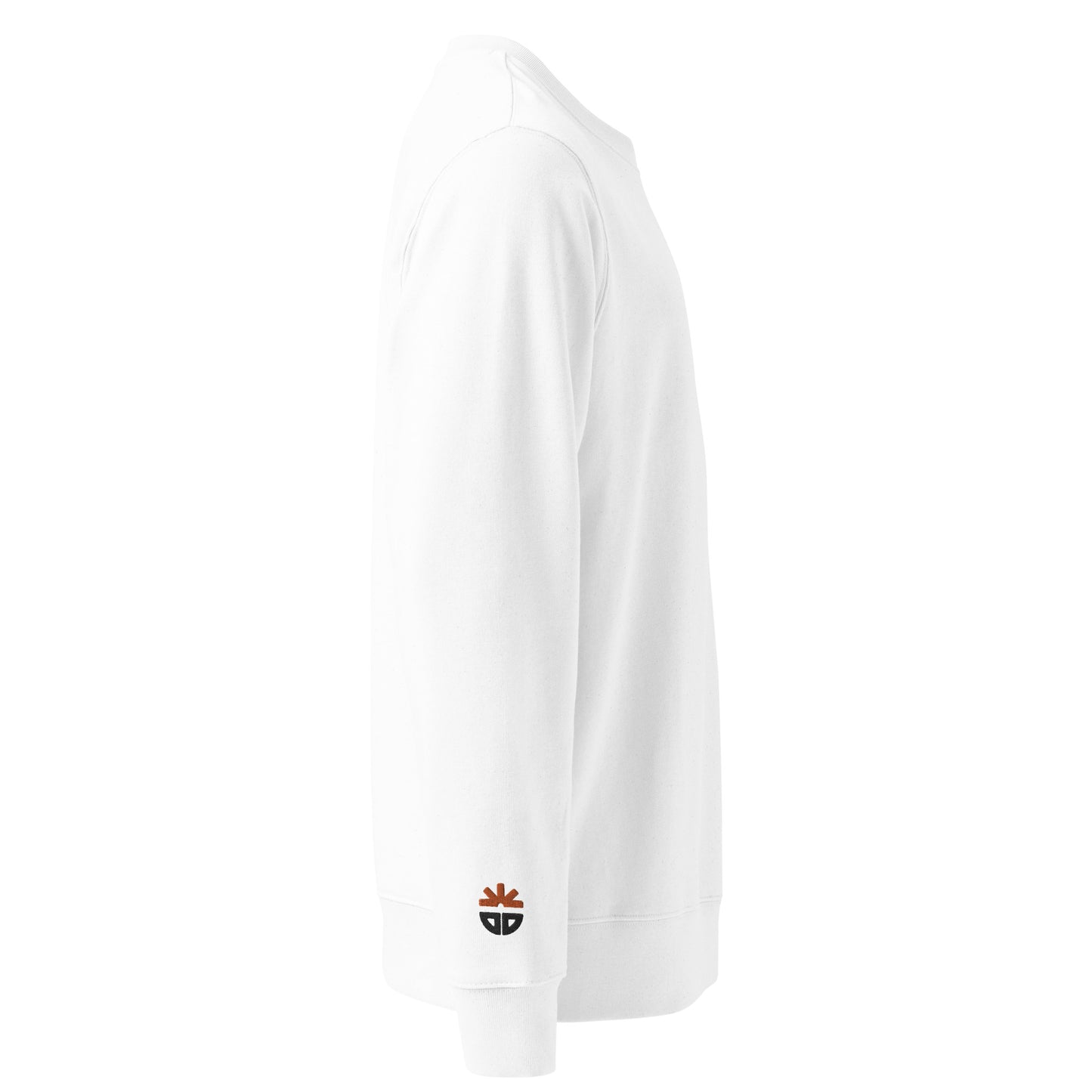 DredLoc Unisex eco sweatshirt White